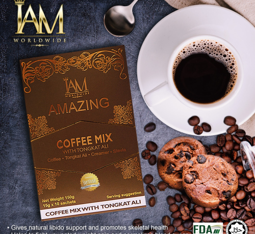 Amazing Coffee Mix with Tongkat-Ali